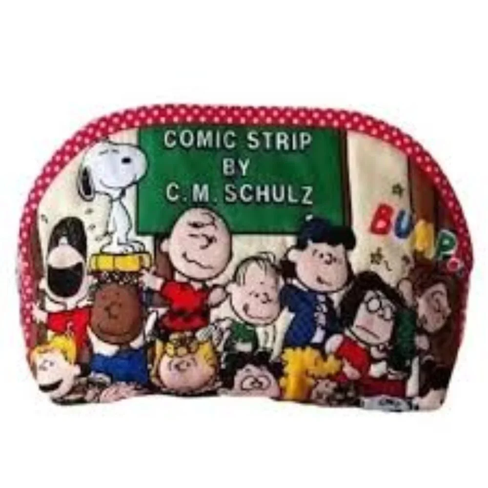 Snoopy And Gang Comic Strip By C M Schulz Pouch